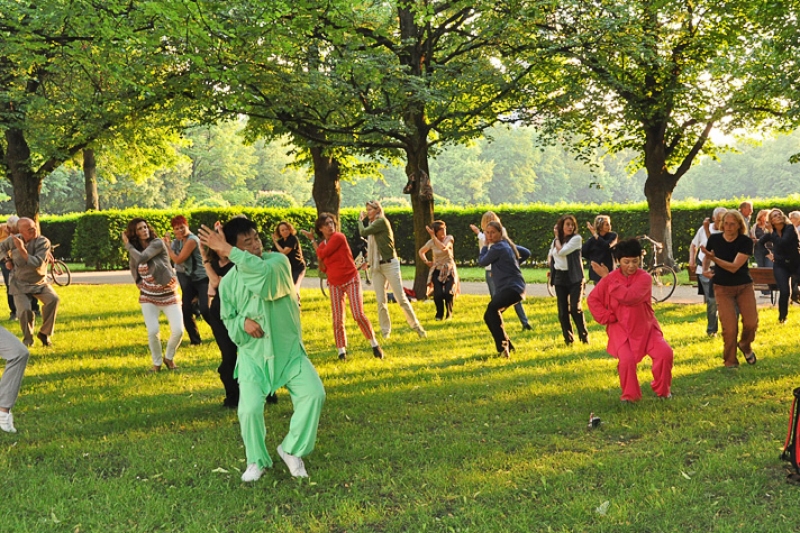 Gesundheits-Qigong im Hofgarten München